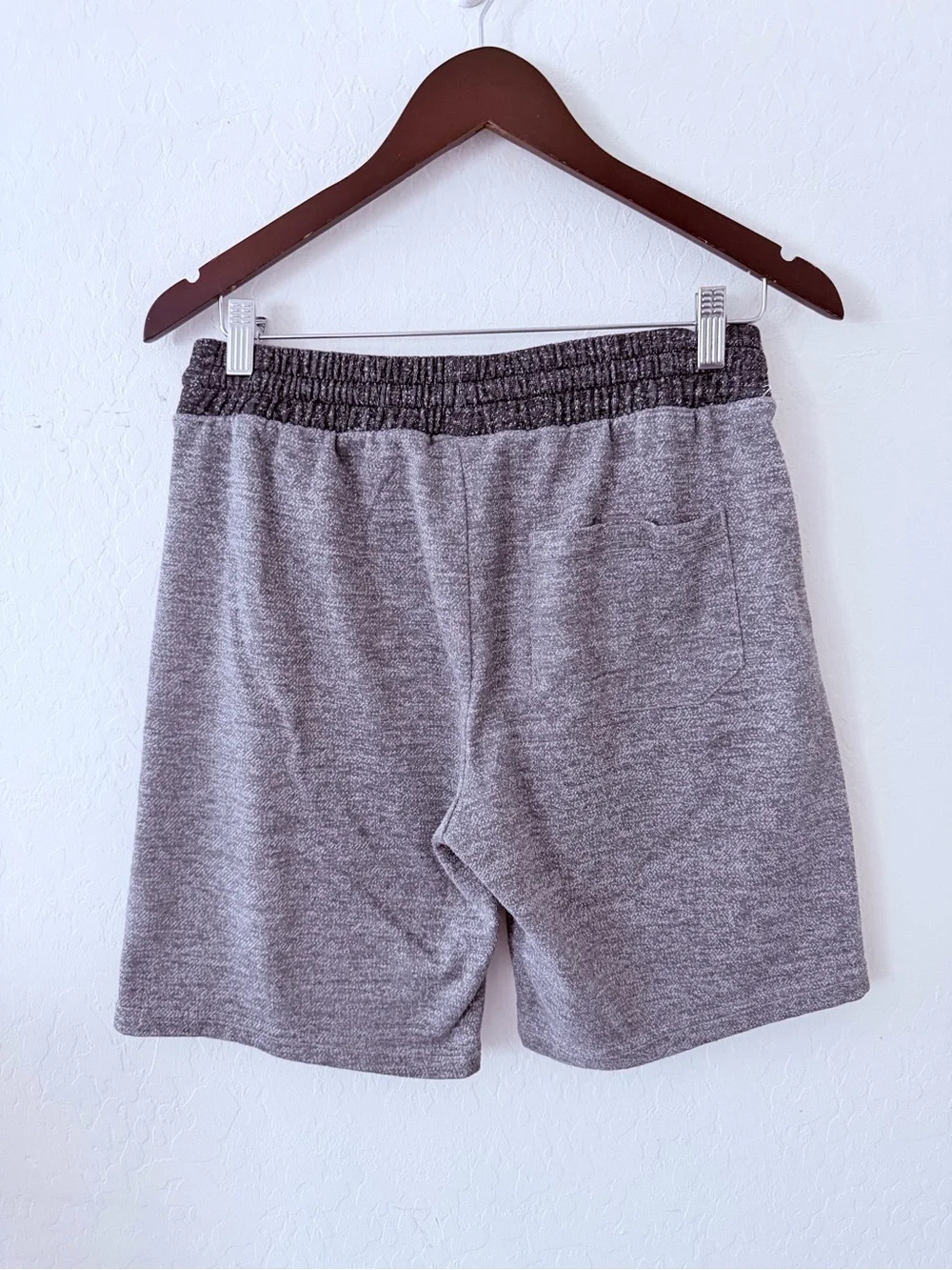 Real Madrid 100% Madridista Gray Sweat Shorts Size Small
